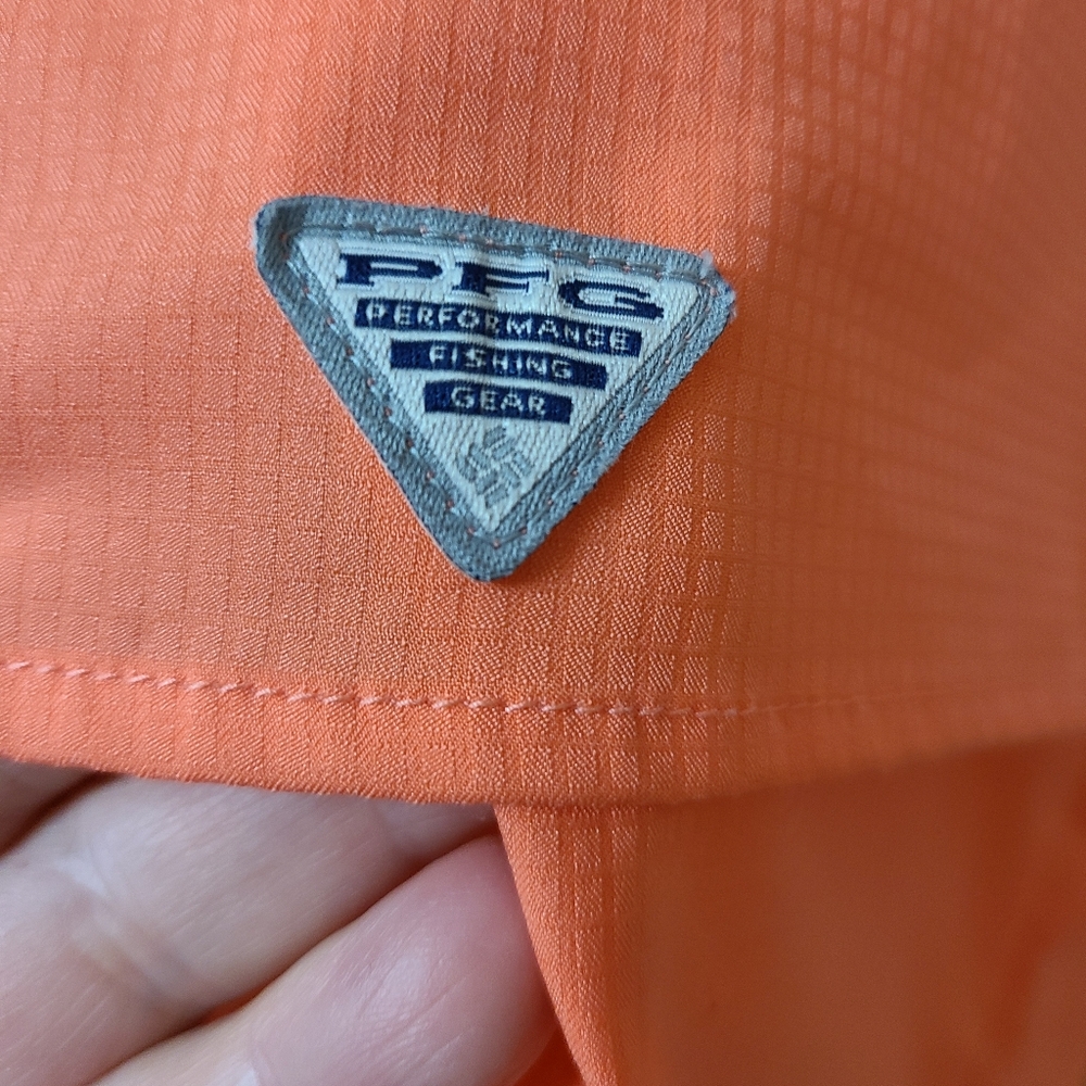 Columbia Vibrant Orange Shirt - Picture 8 of 8